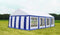 Classic Plus Partytent PVC 6x8x2 mtr in Wit-Blauw