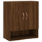 Wandkast 60x31x70 cm bewerkt hout bruineikenkleurig