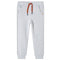 Kinderjoggingbroek 140 gemleerd grijs