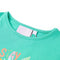 Kindershirt 140 mintkleurig