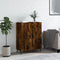 Dressoir 69,5x34x90 cm bewerkt hout gerookt eikenkleurig