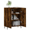 Dressoir 69,5x34x90 cm bewerkt hout gerookt eikenkleurig