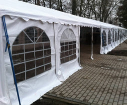 Premium Partytent PVC 8x12x2 mtr in Wit