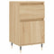 Dressoir 40x35x70 cm bewerkt hout sonoma eikenkleurig