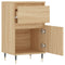Dressoir 40x35x70 cm bewerkt hout sonoma eikenkleurig
