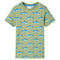 Kindershirt 92 lichtkakikleurig