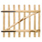 Poort enkel 100x90 cm hazelaarhout