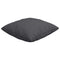 Sierkussens 4 st 50x50 cm stof antraciet