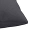 Sierkussens 4 st 50x50 cm stof antraciet