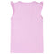 Kindershirt met ruches aan de mouwen 116 lila
