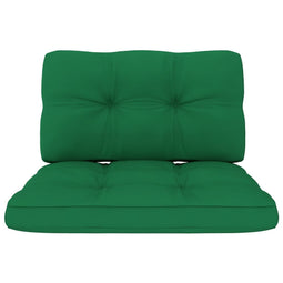 Bankkussens 2 st stof groen