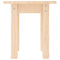 Salontafel 35x35 cm massief grenenhout