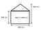 Premium Partytent PVC 5x10x2 mtr in Grijs