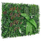 Hek met kunstplanten6 st 40x60 cm groen