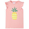 Kindershirt 116 roze