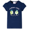 Kindershirt 116 marineblauw