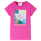 Kindershirt 140 donkerroze