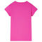 Kindershirt 140 donkerroze
