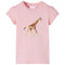 Kindershirt 104 lichtroze