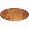 Tafelblad ovaal 120x60x2,5 cm massief acaciahout