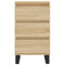 Dressoir 40x35x70 cm bewerkt hout sonoma eikenkleurig