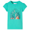 Kindershirt 140 mintkleurig