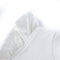 Kindershirt met ruches aan de mouwen glitterprint 140 ecru