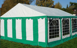 Classic Plus Feesttent PVC 3x6x2 mtr in Wit-Groen