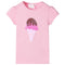 Kindershirt 116 felroze