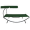 Loungebed met luifel groen