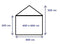 Classic Plus Partytent PVC 6x6x2 mtr in Wit