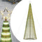 Lichtkegel 688 warmwitte LED's 300 cm