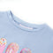 Kindershirt 116 blauw