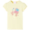 Kindershirt rolschaats 92 zachtgeel