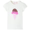 Kindershirt 128 ecru