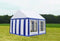 Classic Plus Party-tent PVC 3x4x2 mtr in Wit-Blauw