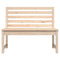 Tuinbank 109 cm massief grenenhout