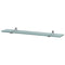 Haceka Ixi - Glazen plankje Geborsteld RVS 60cm