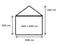 Premium Partytent PVC 5x6x2 mtr in Wit-Grijs