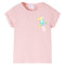 Kindershirt 128 lichtroze