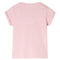 Kindershirt 128 lichtroze