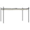 Pergola met uitschuifbaar dak 395x292x230 crmekleurig