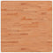 Tafelblad vierkant 80x80x2,5 cm massief beukenhout
