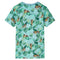 Kindershirt 128 gemleerd lichtgroen