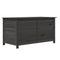 Kussenbox 100x50x56 cm massief vurenhout antracietkleurig