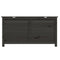 Kussenbox 100x50x56 cm massief vurenhout antracietkleurig