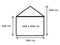 Premium Partytent PVC 3x6x2 mtr in Wit