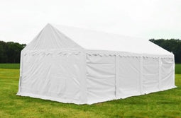 Opslagtent Premium PVC 4x8 mtr in Wit