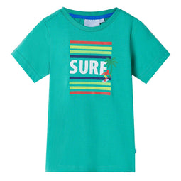 Kindershirt 140 groen