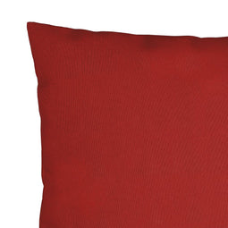 Sierkussens 4 st 40x40 cm stof rood